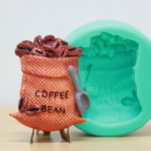 커피 주머니 석고방향제 디자인 캔들 양초 도자기 케이크 초콜릿 수제 실리콘 몰드