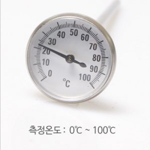 만년필온도계(T/C100도)